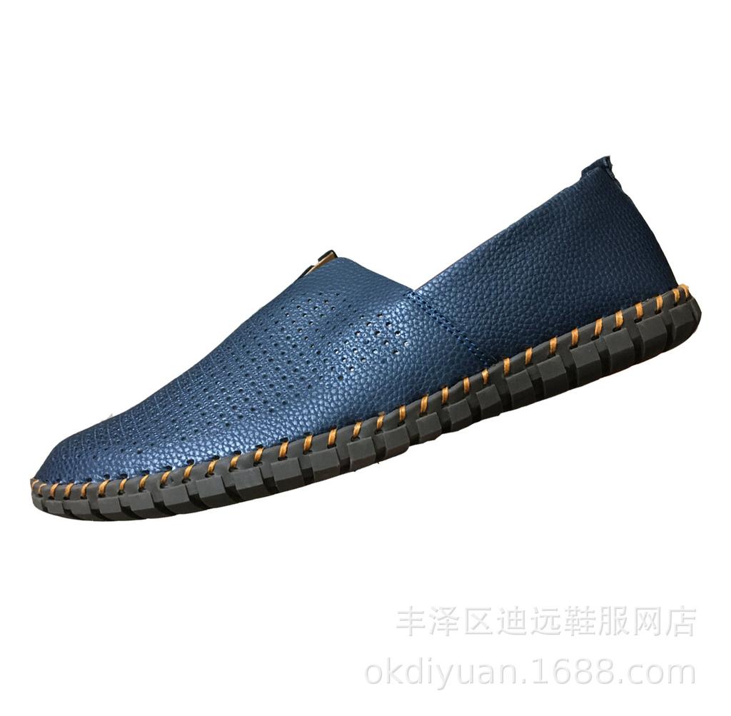 Fashion Men Loafers Fashion Handmade Cow Leather Shoes Moccasins Soft Soled Comfort Driving Shoes for Men Casual Leather Shoe Boat Shoes