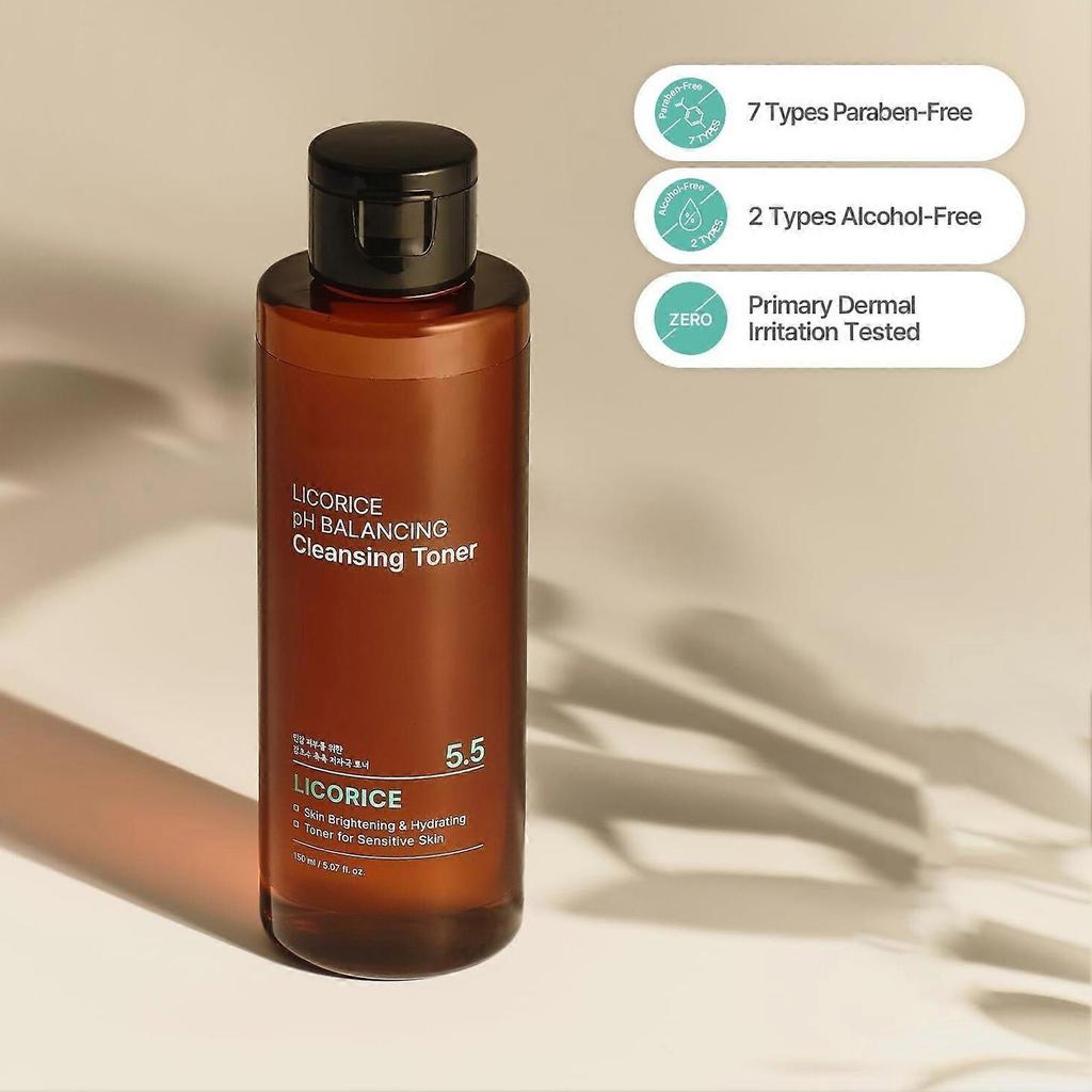 ACWELL Süßholzwurzel PH-ausgleichender Reinigungs-Toner 150ml - PH5.5 Feuchtigkeitsspendend BN Kbeauty