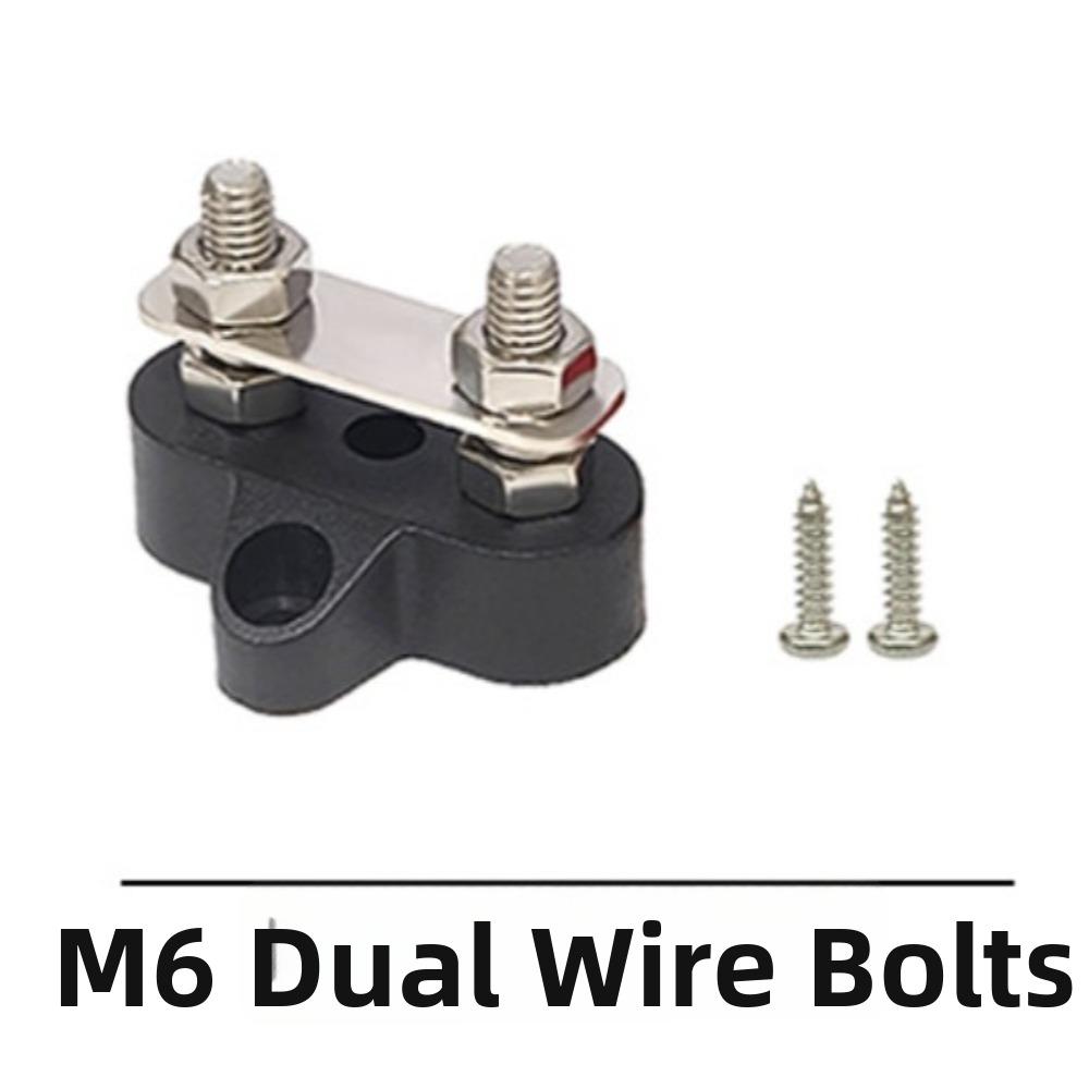 Corrosion Resistant Battery Connection Kit Flame-Retardant Dual Connection Bolt Car Battery