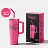 NONOO Coca-Cola Jumbo 1200ml Insulated Tumbler with Straw