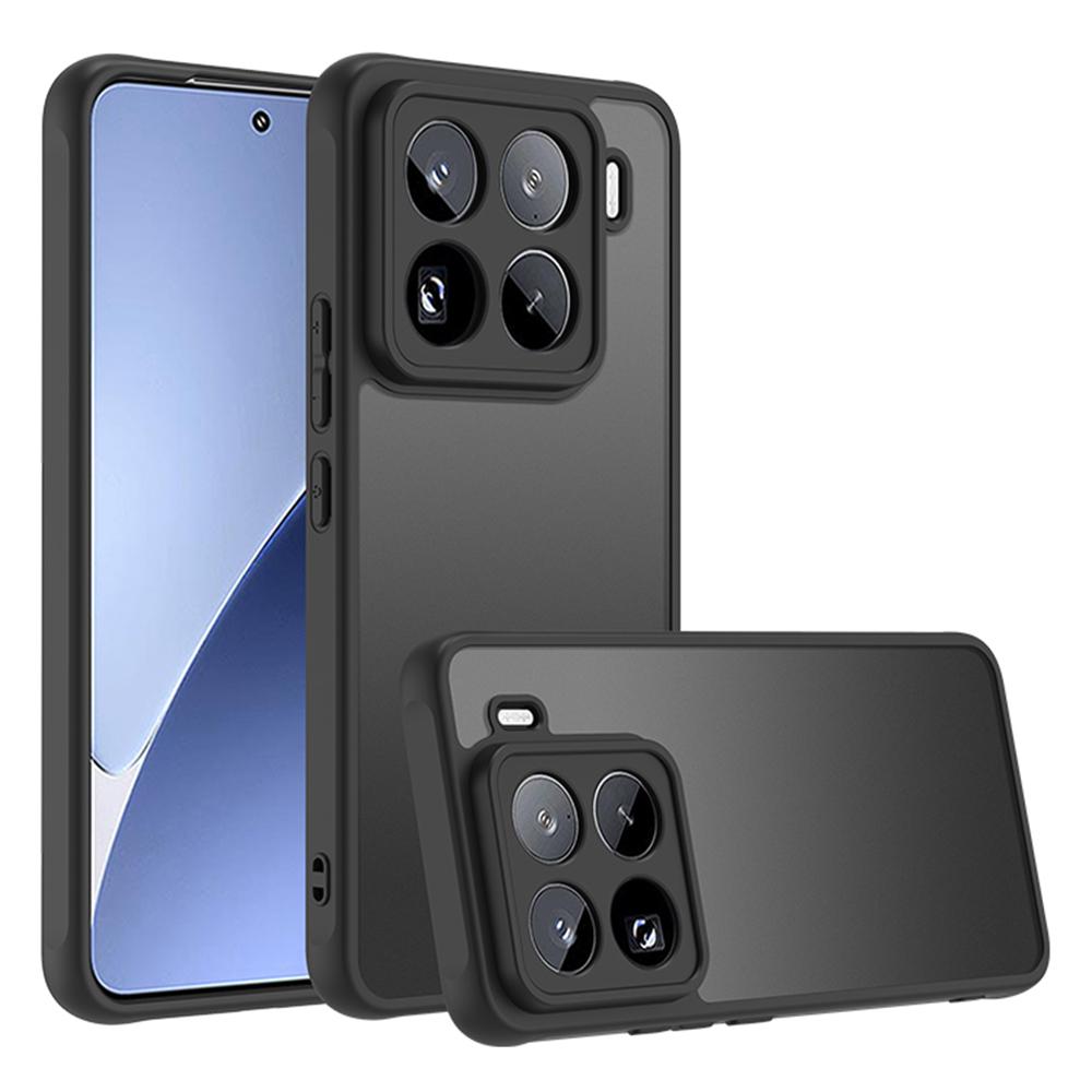 

For Xiaomi 15 Pro Case Skin Touch Matte PC+TPU Shockproof Phone Back Cover A