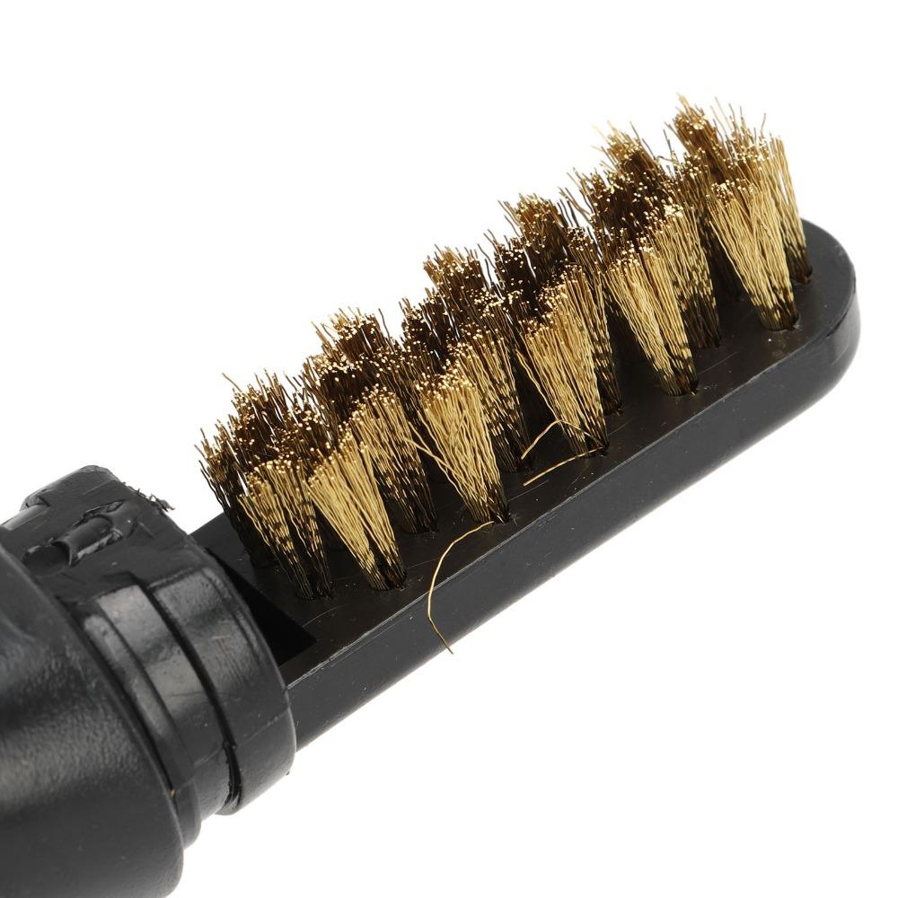 2PCS ABS Handle Battery Terminal Cleaner Hard/Soft Brush Car Battery Cleaning Tool  Auto Shop