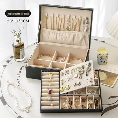 HANDUNYOU Large Capacity Jewelry Box