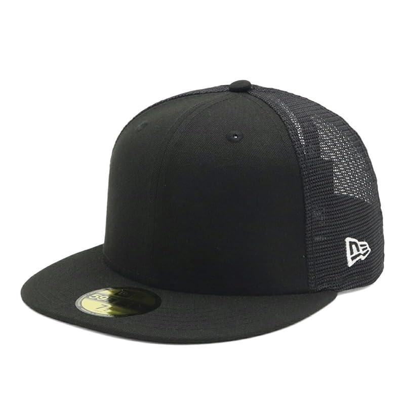 

[New Era] mesh cap 59FIFTY black 8 5950TR BASIC BLK WHI 25J