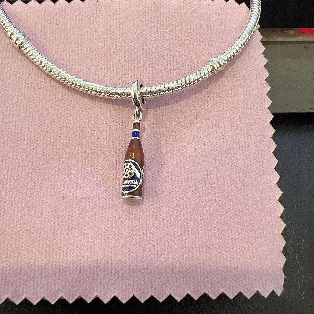 New Europe Beer Coffee Juice Cocktail Charm Bead Fit Original Bracelet Diy Women Jewelry Giftcopper Making Accessories