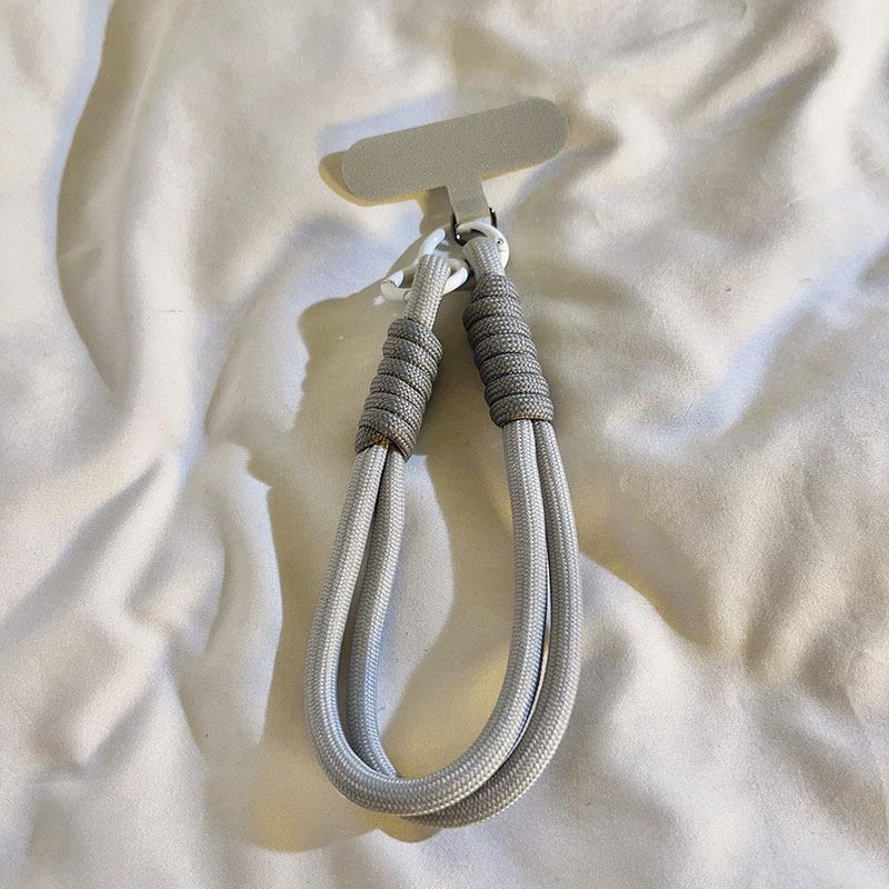 Multicolour Hand Woven Keychain Mobile Phone Lanyard Anti Lost Knot Rope Strap Key Ring Men Women Car Key Holder Accessory