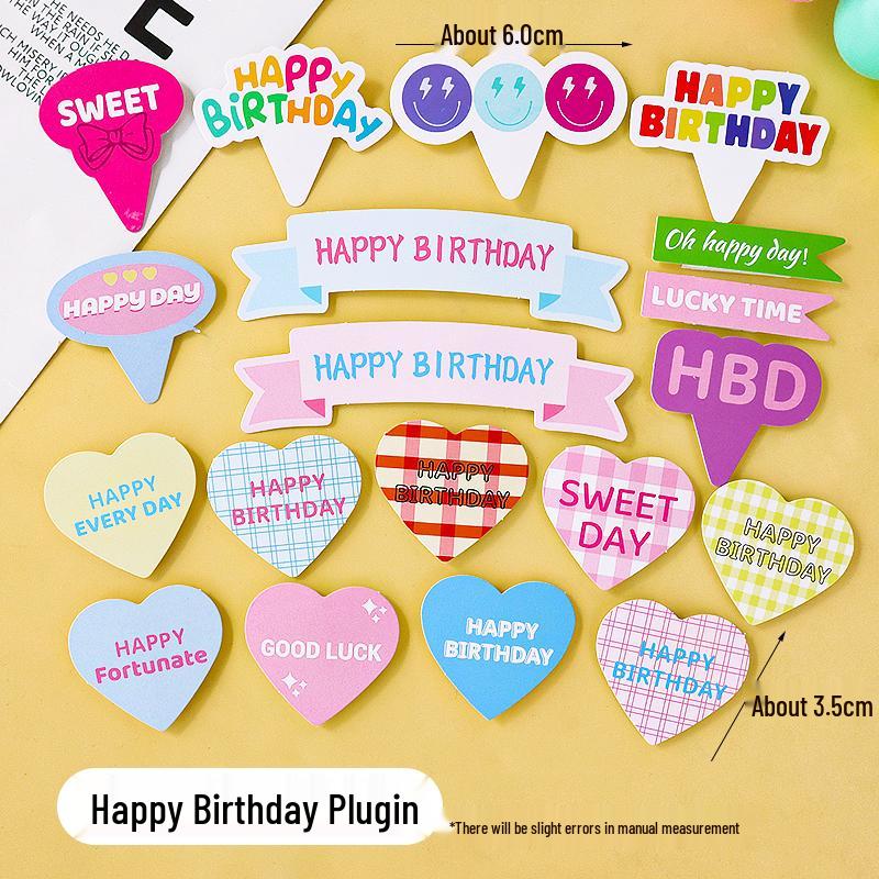 Sushi Cartoon Cupcake Toppers - Cute Mini Dessert Cards for Children's Day & Birthday Decorations