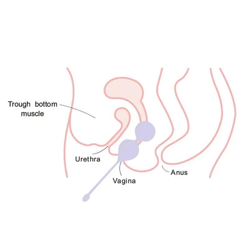 Silicone Kegel Balls Vaginal Muscle Exerciser