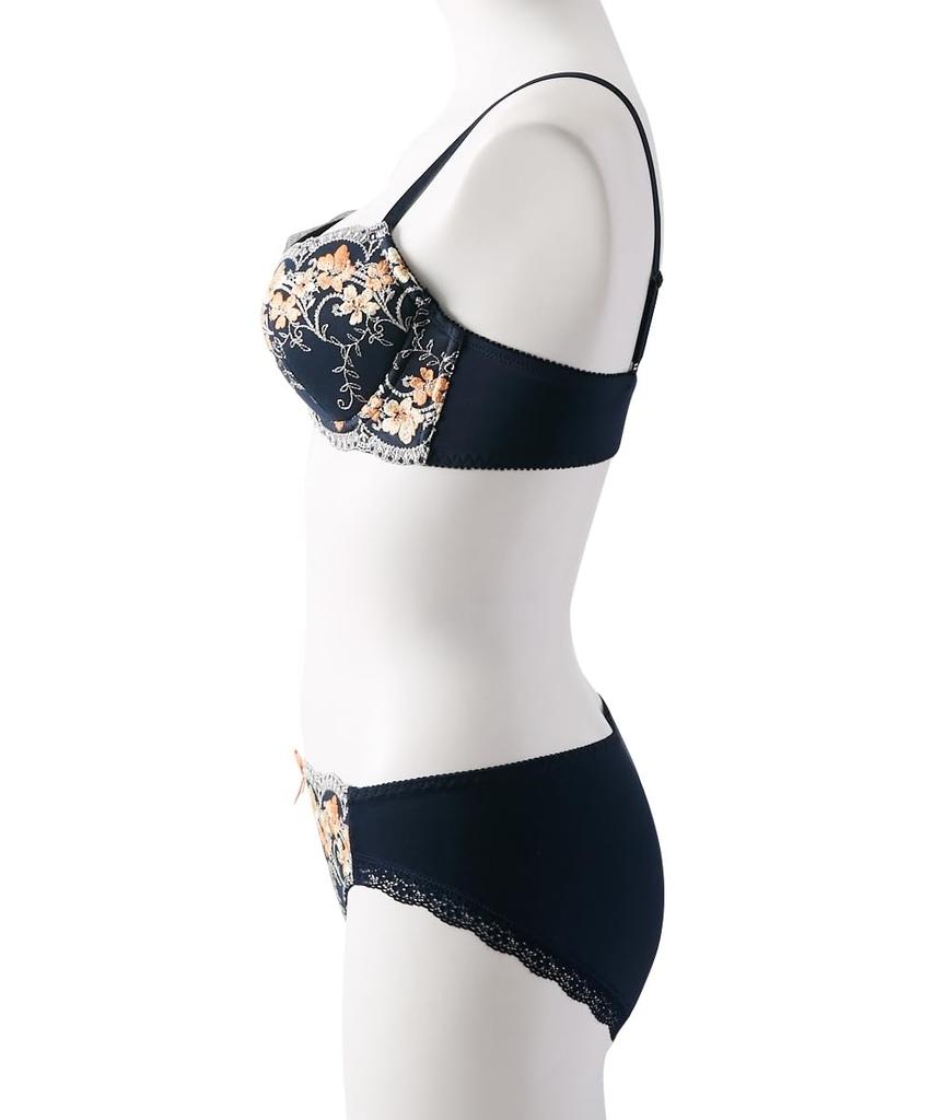 Innerwear Random Lucky Bra and Shorts Set Set [Nissen] Women's Set, Bag, 3-Piece (Triumph) 3-Piece (Random) F95/4L