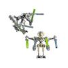 2 Bucăți Mini Figurine Star Wars Figurine de Acțiune General Grievous Jucărie