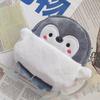 Plush Coin Purse Cute Penguin Design Convenient Multipurpose Practical Portable Coin Pouch