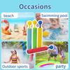 Children's Pull-Type Water Cannon - Foam EVA Water Gun for Outdoor Beach & Pool Splash Fun (Random Color)