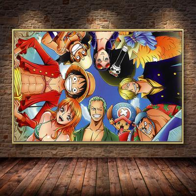 Classic Japan Anime Poster Canvas Painting Art Wall Posters Prints Character Pictures for Room Home Decor No Frame