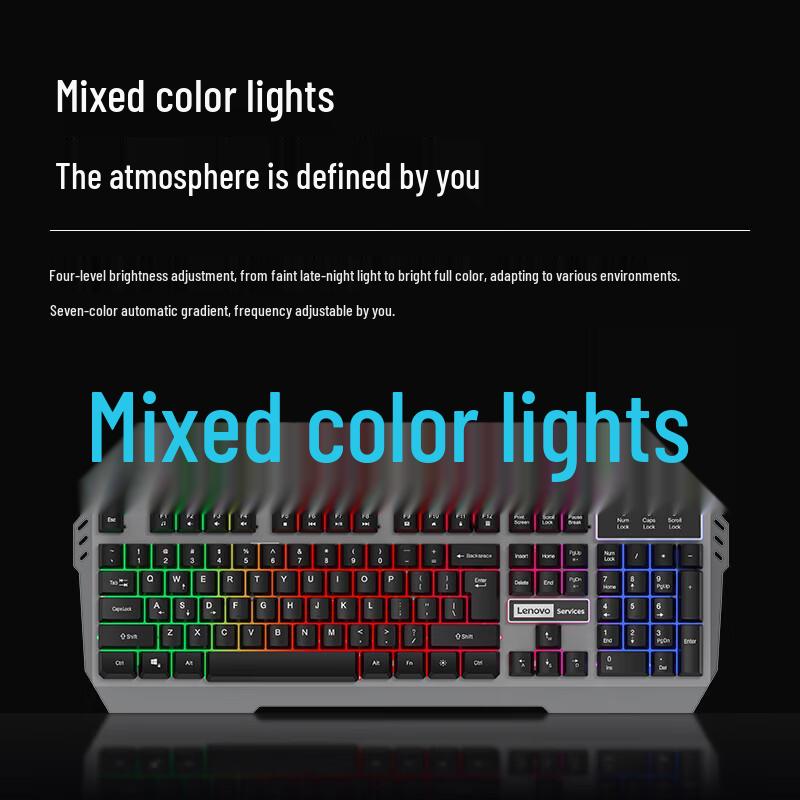 Lenovo KW41 RGB Wired Gaming Keyboard