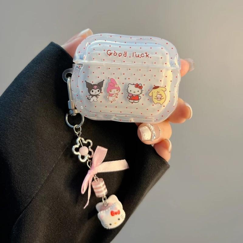 Ins Cartoon Cute Airpodspro3 Generation Earphone Cover Suitable Apple Bluetooth Protective Case 4/Pro2 Soft Silicone