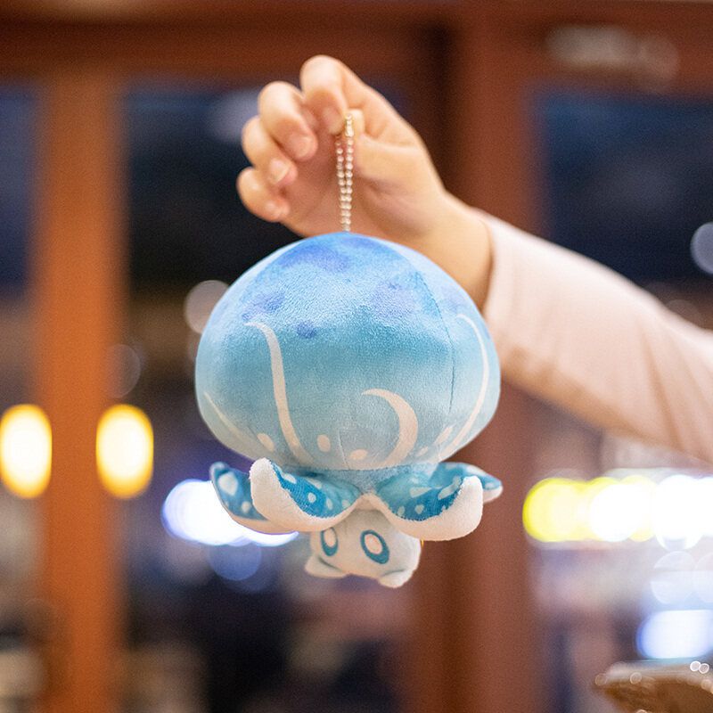 

Плавающий Импакт Геншин Гидро Гриб Плюшевая Игрушка Мягкая Кукла Игровой Подарок Биологический 15cm/5.91in