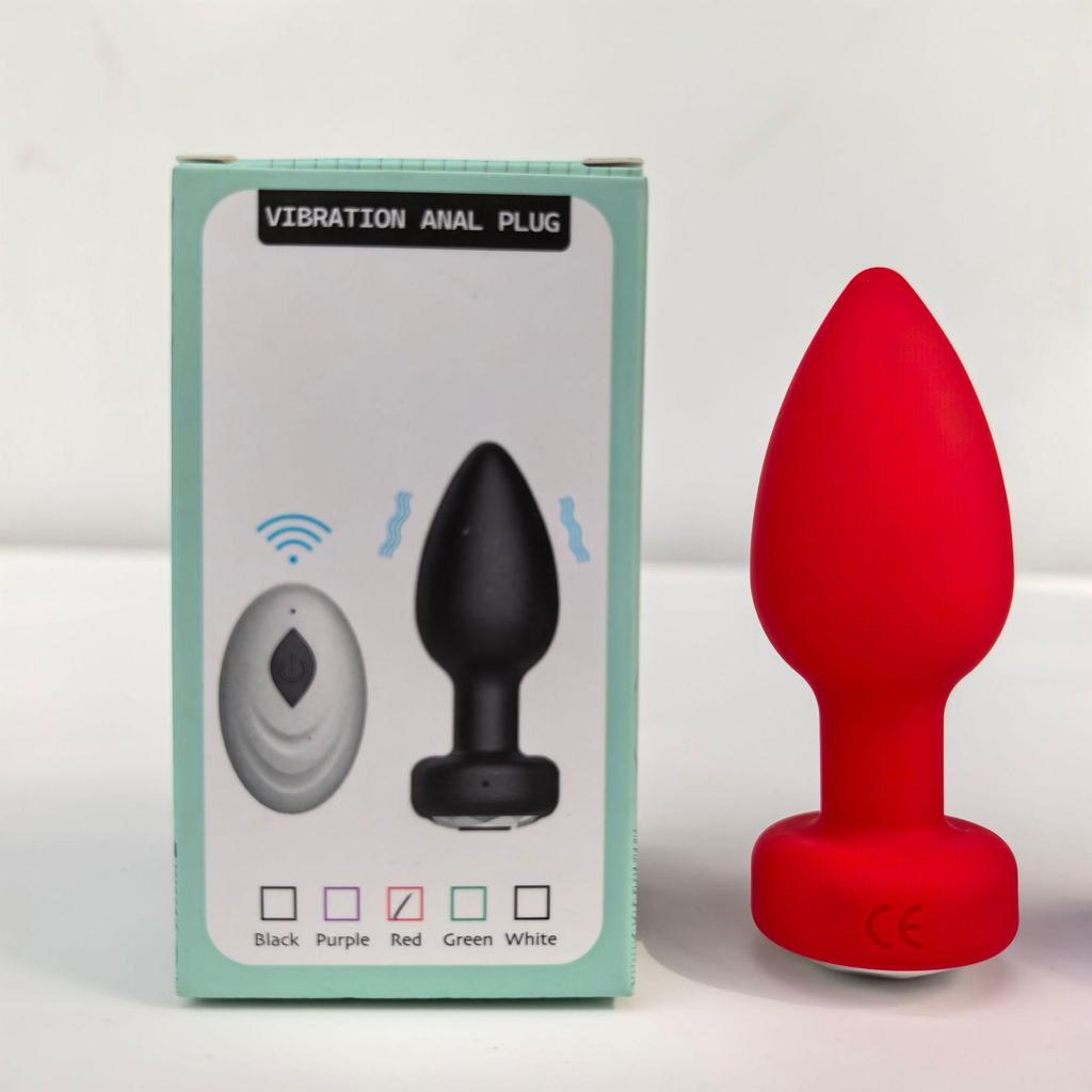 Women's Remote Control Vibrating Anal Dilator for Men, Gay Couples, and Adults.