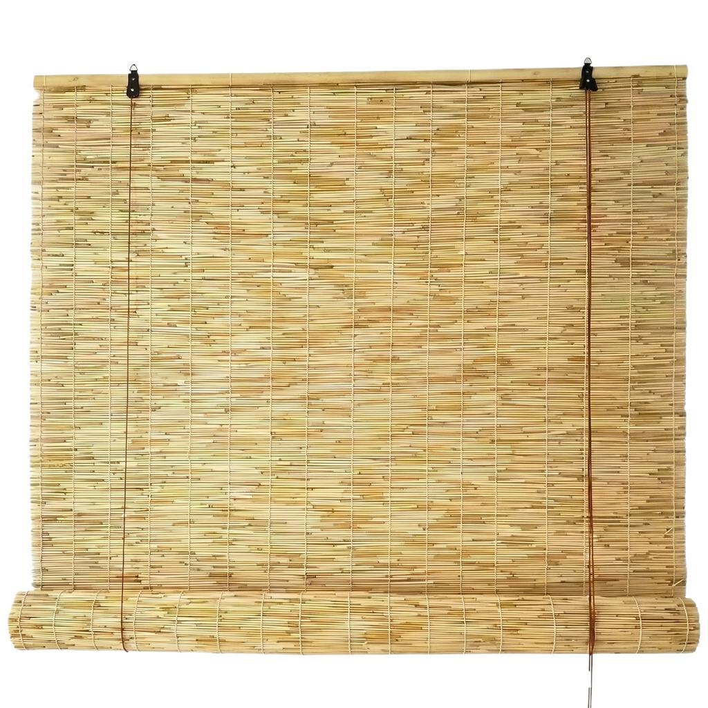 Wall Decoration Ceiling Straw Curtain, Cross-border Partition, Lifting  Curtain, Roller Blind