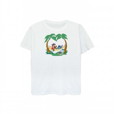 Womens/Ladies Lilo And Stitch Play Some Music Cotton T-Shirt