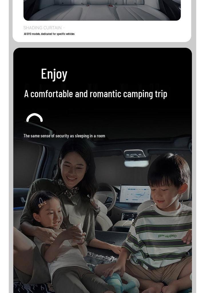 Full Coverage Sun Shade for BYD Models - Privacy & Heat Protection