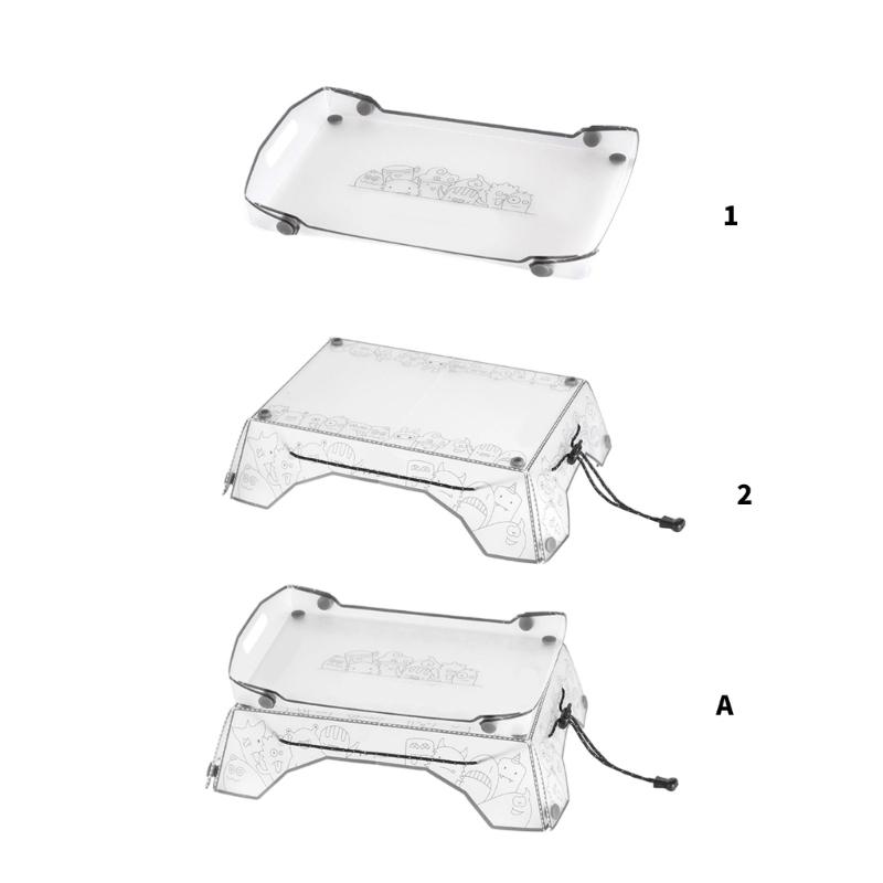 Compacts Foldable Camping Tray Table Small Backpacking Table Portable Picnics Tray for Outdoor Cooking Hiking Backpacking
