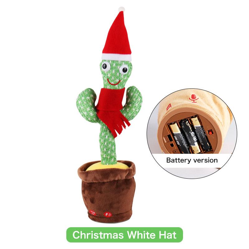 2023 the Most Popular Children Plush Toys Singing Dancing Funny Shakeology Stuffed Dancing Cactus Plush Electric Toys