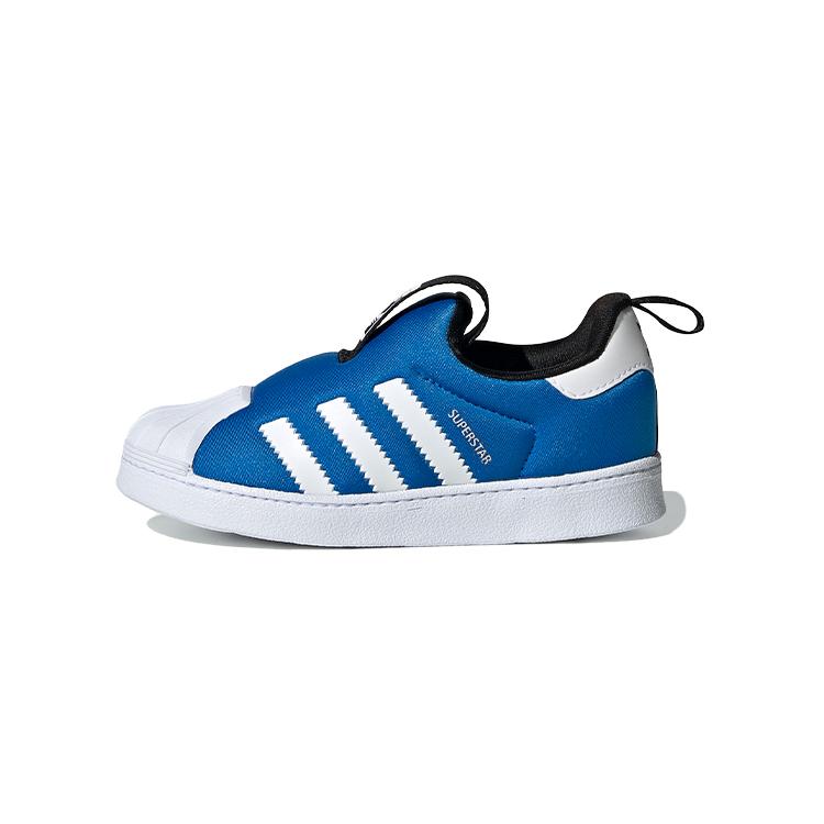 

Adidas Originals SUPERSTAR 360 I Fabric Comfortable Low top Toddler Shoes Blue White Infant And Toddler S74740 21