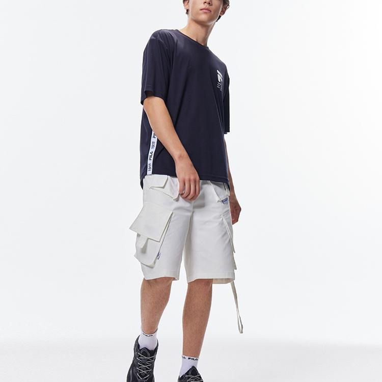 FILA Set in Sleeve T Shirt Men's Legend Blue F11M138117F-NV
