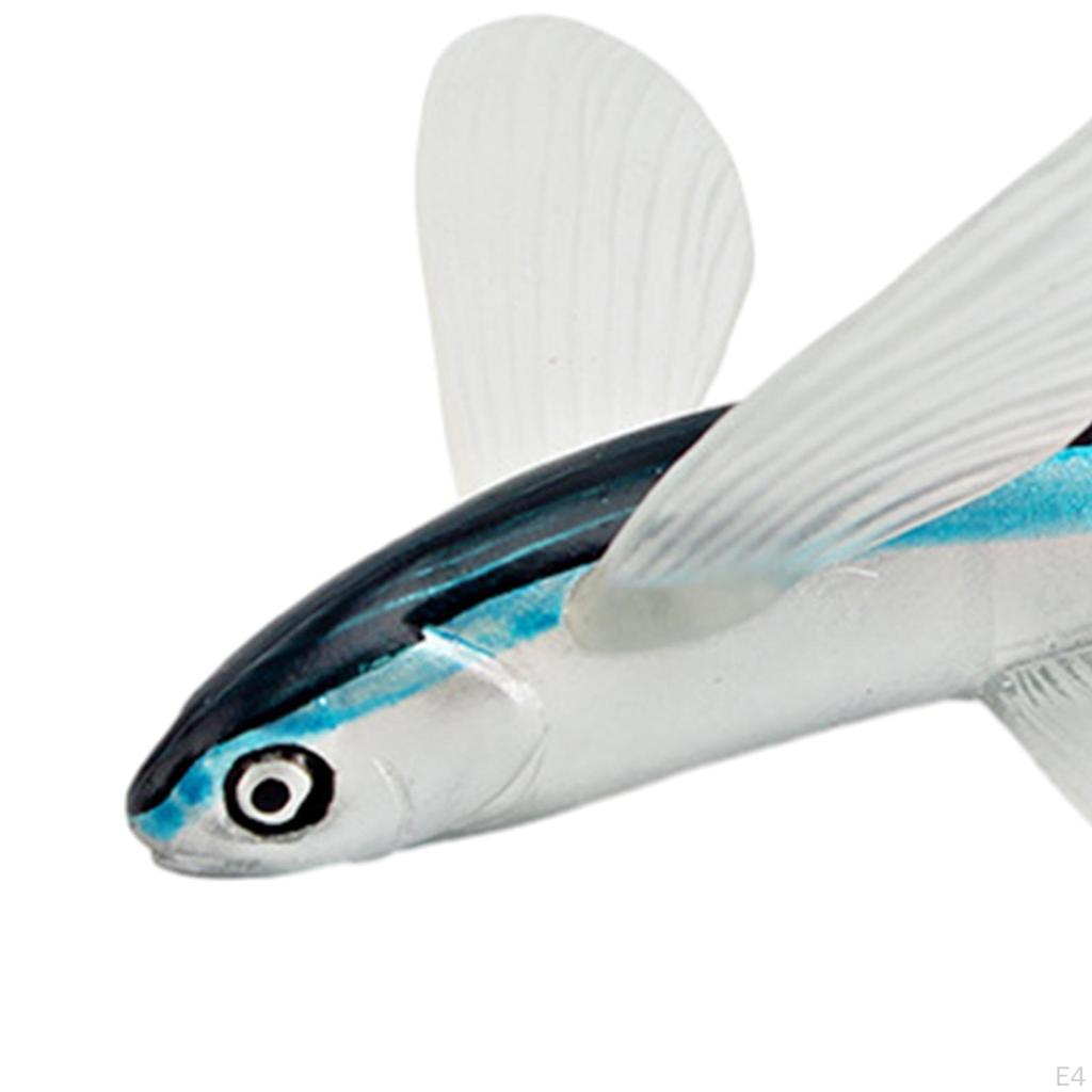 Fish Figurine Model Toy Simulated Sea Life Animals Figurines Cupcake Topper for Collection