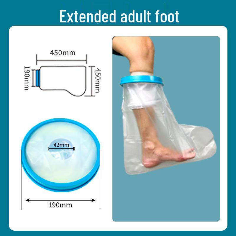 Waterproof Adult Cast & Wound Protector for Knee, Leg, Ankle, and Hand