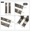 Dla XIAOMI Tytanowa pętla mediolańska dla Apple Watch Ultra 2 1 Series 10 9 8 7 Naturalna Czarna bransoleta pasek siatkowy dla iWatch klamra spadochronowa