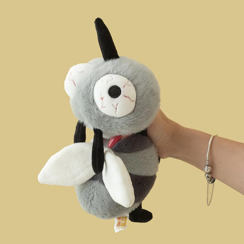 Funny Mosquito Plush Doll Cute Stuffed Fly Summer Annoying Insect Cockroach Creative Gift for Kids Home Decor Party Game Props