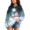 Children's Christmas printed sweater