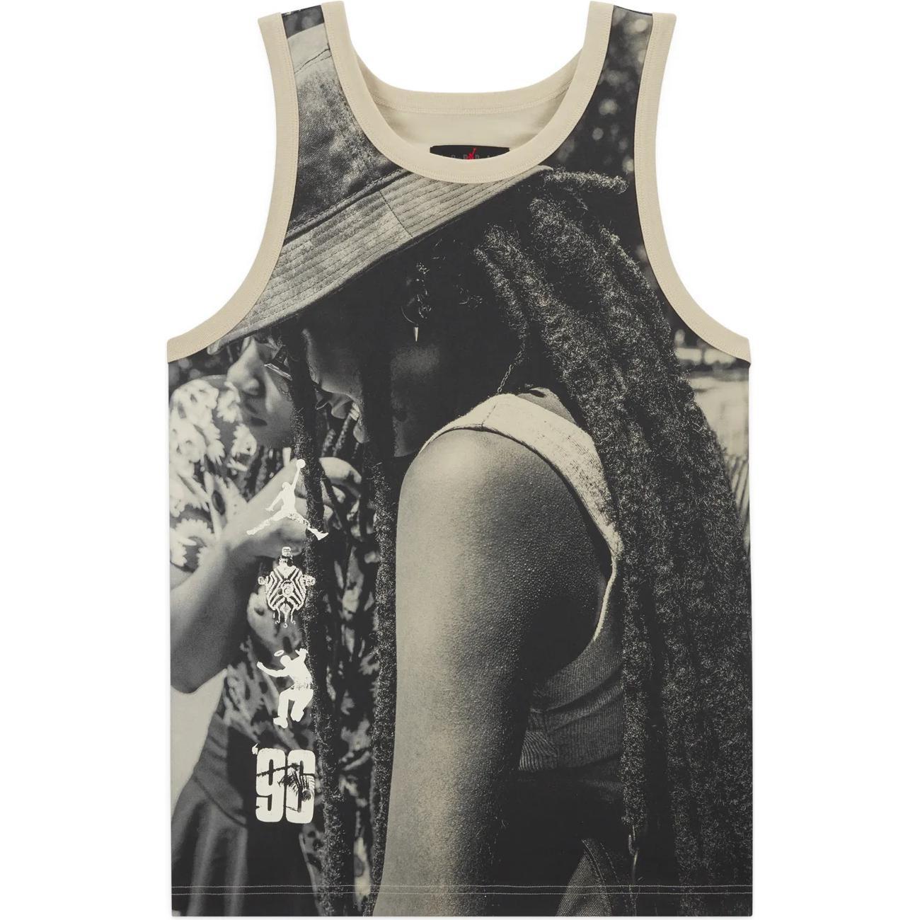 Air Jordan x UNION x Bephies Beauty Supply Tank Top  RATTAN  Men s FD4241-206 L