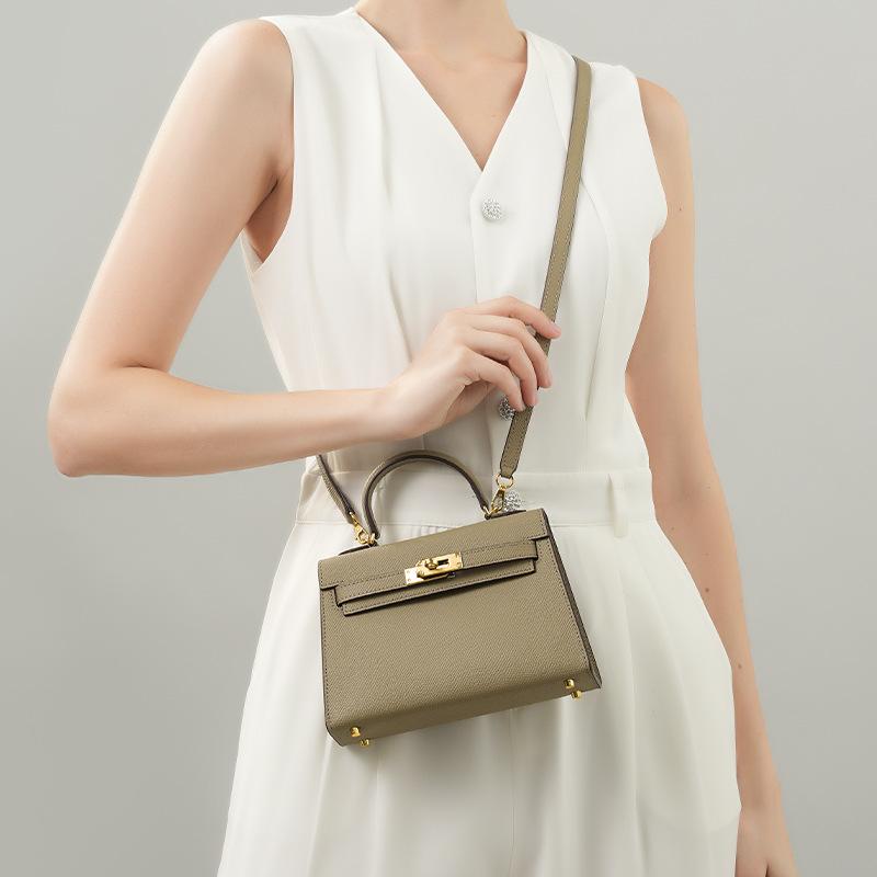 Borsa a tracolla in pelle di nicchia di alta gamma nuova borsa piccola da impiegata borsa da donna versatile