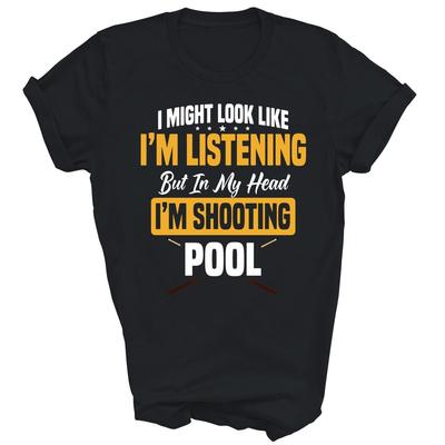 Giocatore di Biliardo Tavolo da Pool Snooker Piramide Maglietta Unisex Regalo