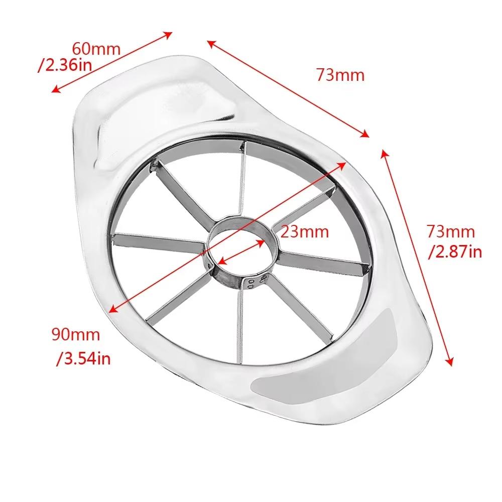 Stainless Steel Apple Cutter And Slicer Fruit Slicer Vegetable And Fruit Tools Kitchen Gadgets Kitchen Accessories Multi-Tool
