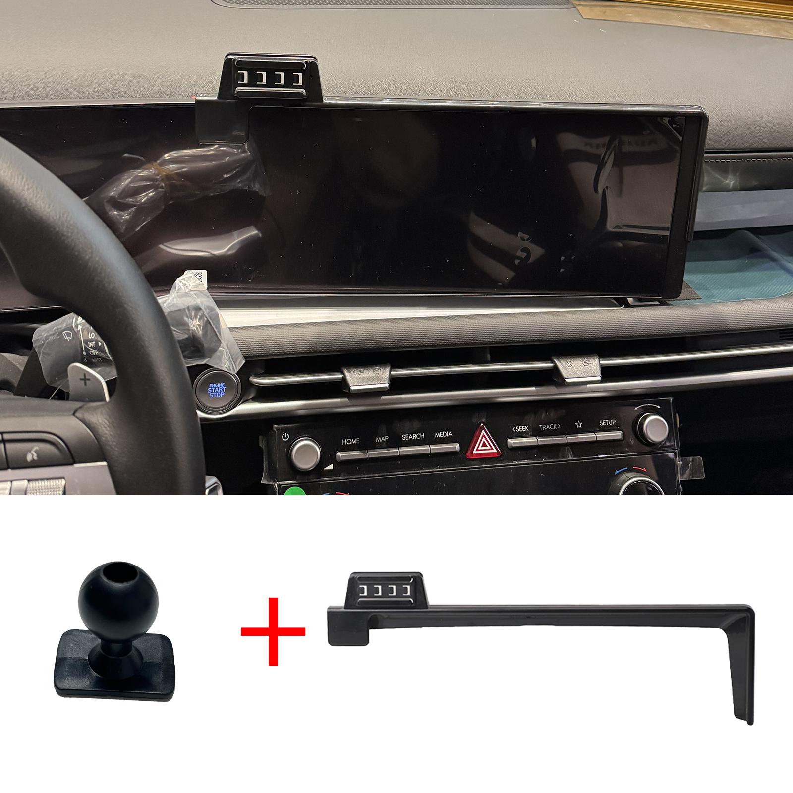 

для Hyundai Tucson NX4 2024 2025 2026 Держатель для телефона Навигационный кронштейн с креплением на экран База Беспроводная зарядка Only Base