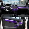 BAIC Senova X65 Interior Carbon Fiber Decor & Weiwang S50 Console Color Change Film