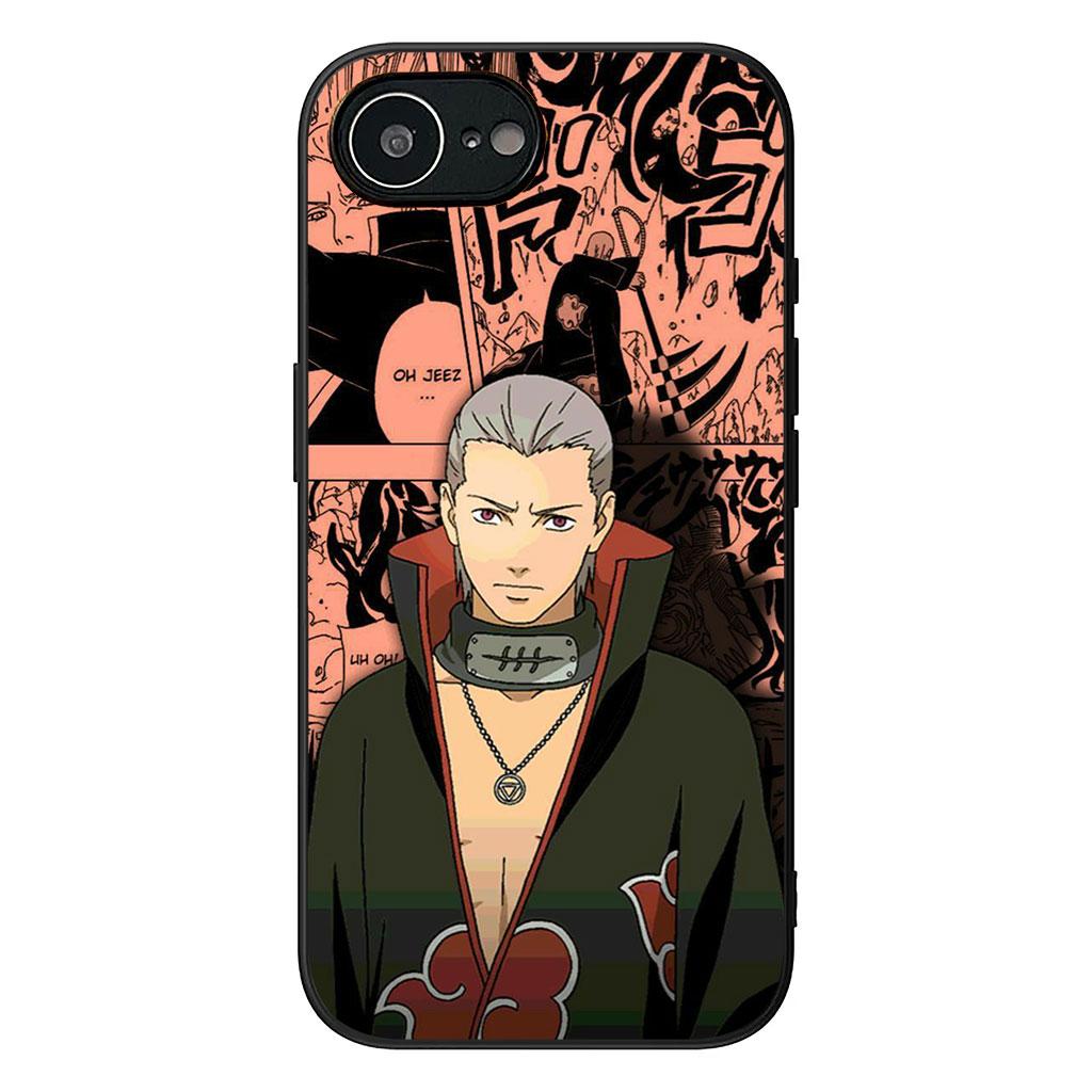 Cover for Samsung Galaxy A36 A17 A26 A07 A35 A54 A53 A13 A33 A34 S8 S9 S20 S21 FE S10 Plus Case Comics Sasori Akatsuki Narutos