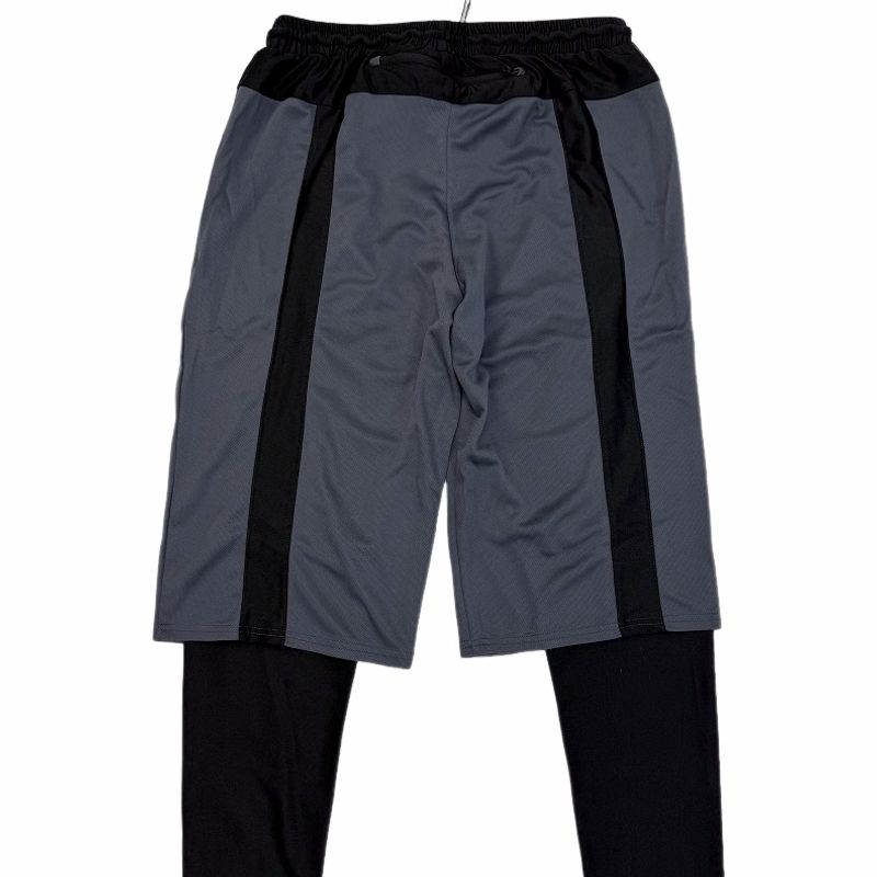 Domestic Single Men Spring/Summer Thin False Two-Piece Suit Silm Stretch Running Pants Training Trousers Quick-Drying Sports Pants