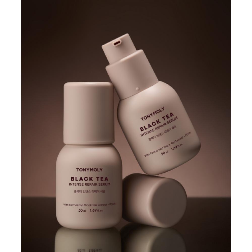 Tonymoly Black Tea Intense Repair Serum+toner Or Lotion  50ml+200ml 