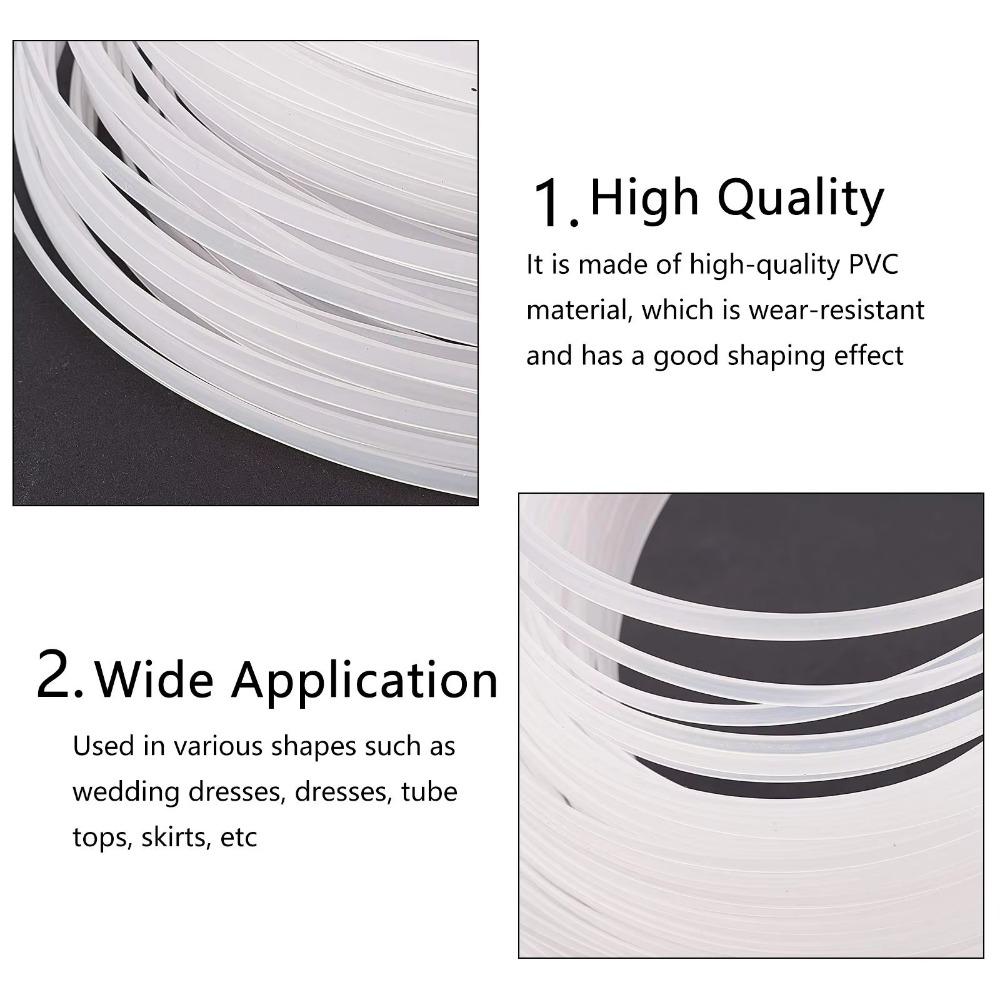 Round Plastic Skeleton DIY Bra Underwire Skeleton New Corset Skeleton Home Decoration