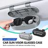 Car Glasses Box Sun Visor Glasses Holder Shock-proof Eyeglasses Storage Case For CT ES GS NX IS250 CT200h IS300h ES300h