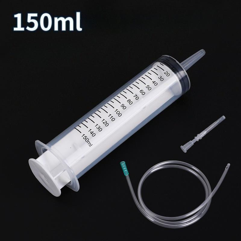 500ml Plastic Liquid Syringe with 1m Catheter for Liquids,Oil