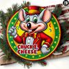 Chuck E Cheese Metallskylt Rund Aluminium Väggkonst Hemmakontor Barinredning Gåva