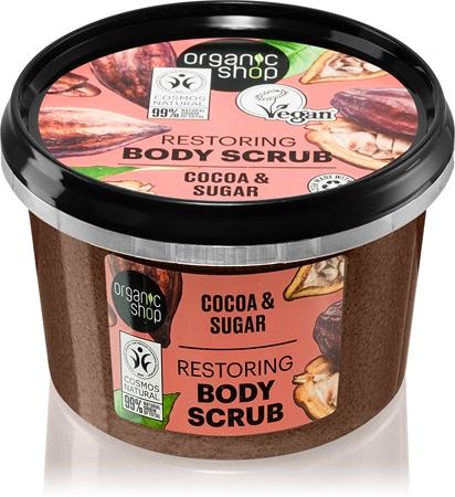 

Organic Shop Body Scrub Скраб для тела с какао и сахаром TU прозрачный