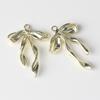 10Pcs Simple Alloy Colorful Spray Painted Ribbon Bowknot Pendant DIY Bracelets Necklaces Jewelry Accessories Jewellery Making