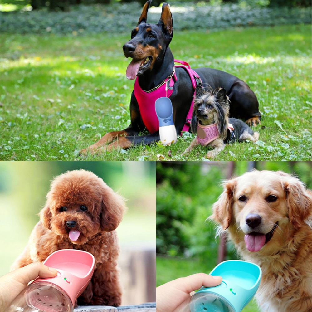 2023 Outdoor Leakproof Portable Puppy Pet Travel Water Bottle for Dogs