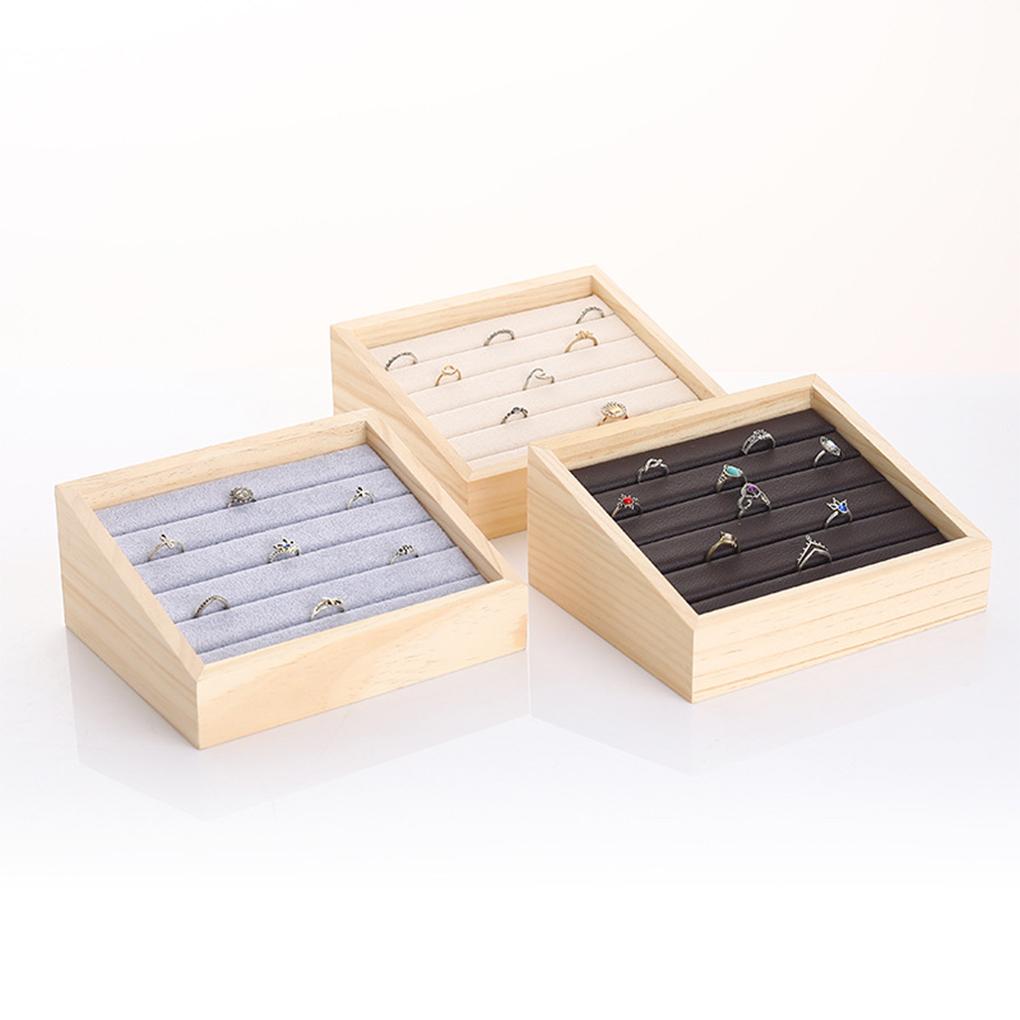 Store Portable Earring Storage Tray Ears Hook Earrings Pendant Display Case Portable Large Capacity Jewelry Box Organizer